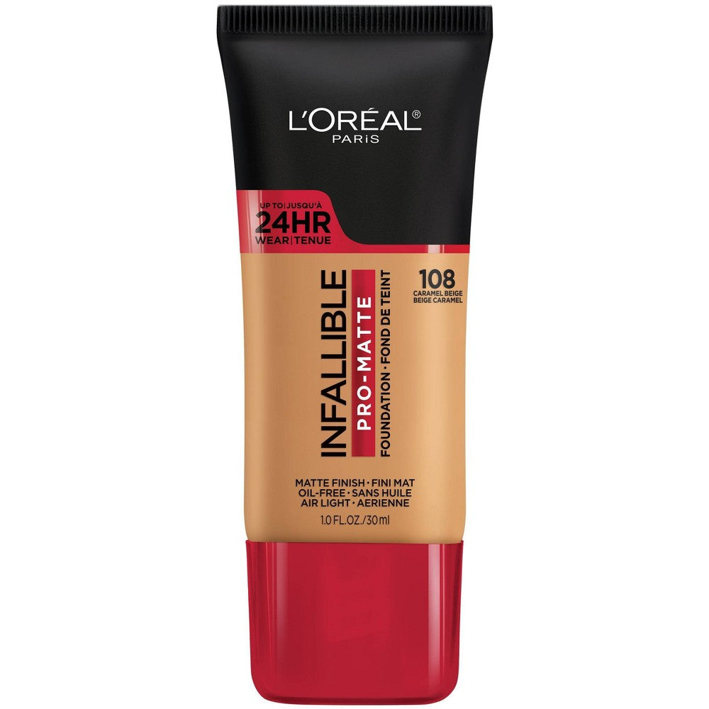 L'OREAL COSMETICS Infallible Pro-Matte Fdtn : CARAMEL BEIGE Pack 72