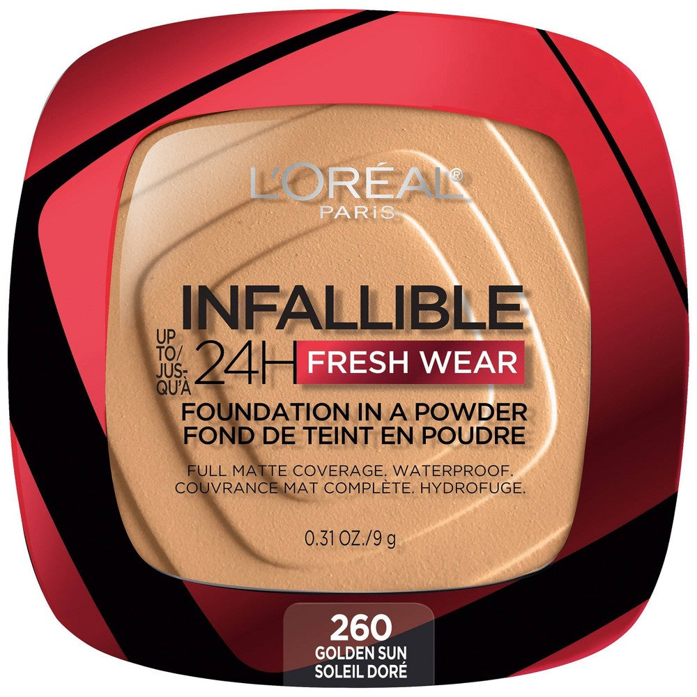 L'OREAL COSMETICS Infallible SP PWDER : GOLDEN SUN Pack 72