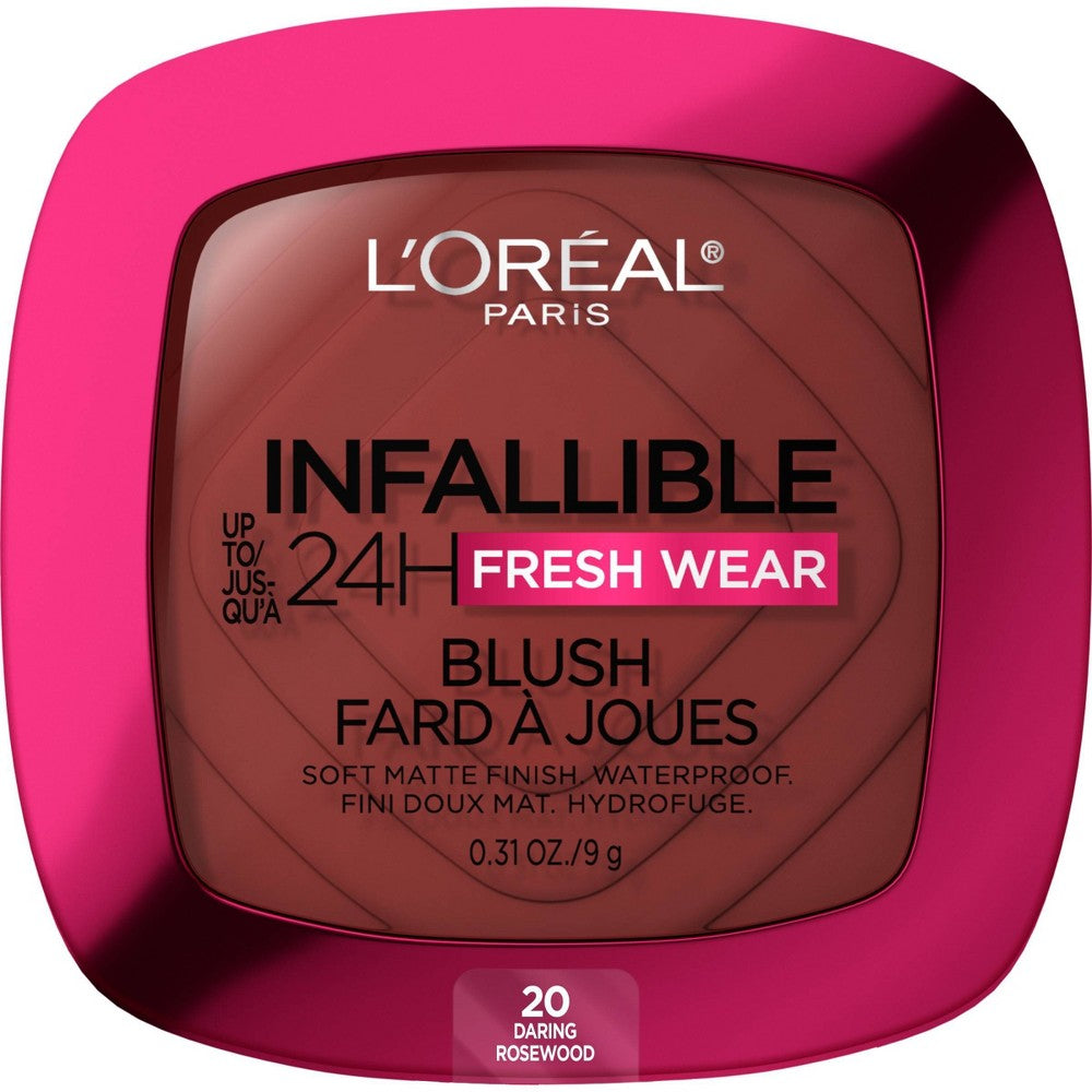 L'OREAL COSMETICS INFALLIBLE POWDER : Daring Rosewood Pack 72