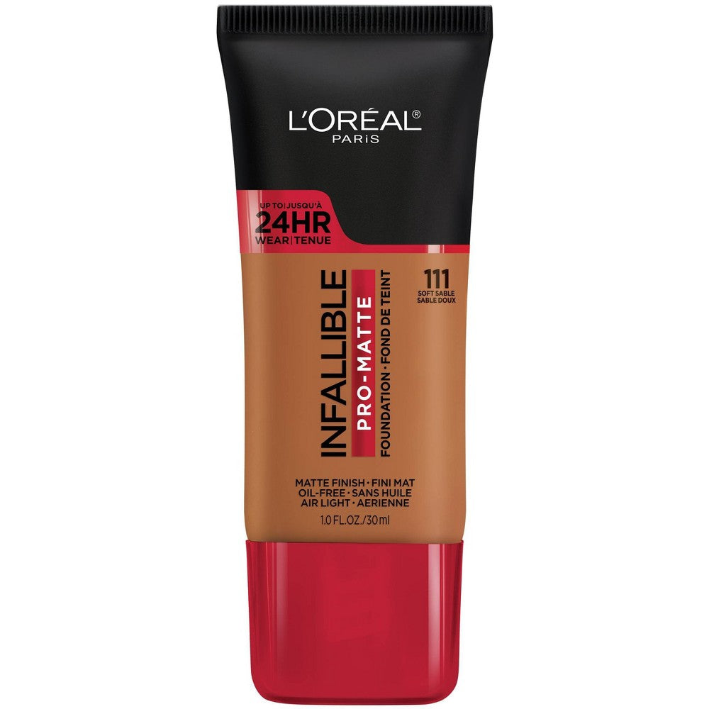 L'OREAL COSMETICS Infallible Pro-Matte Fdtn : SOFT SABLE Pack 72