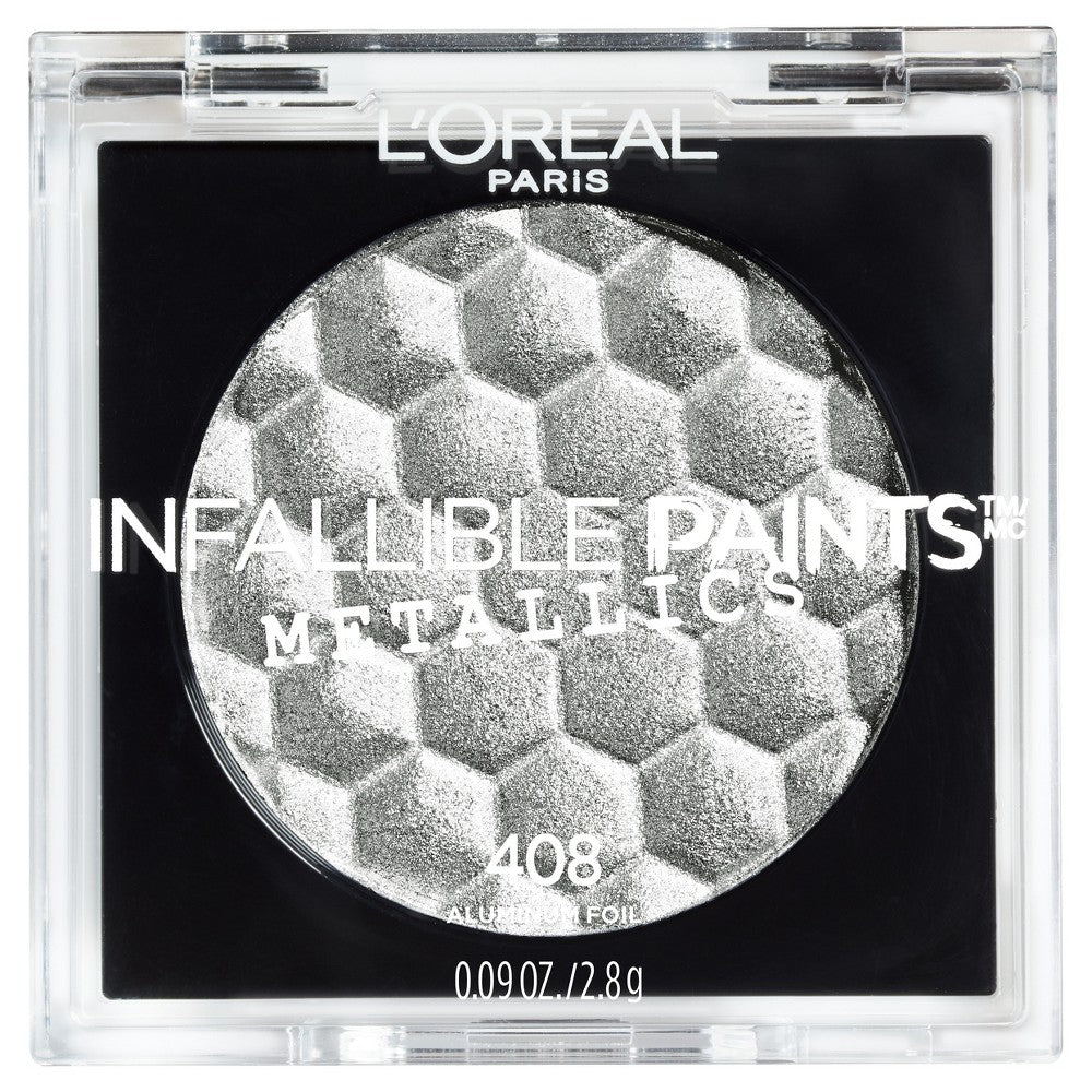 L'OREAL COSMETICS Infallible Eye Paints Metallics : ALUMINUM FOIL Pack 72