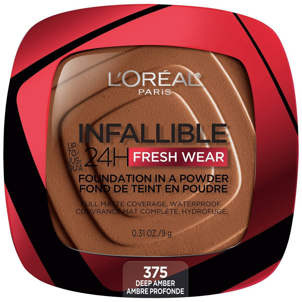 L'OREAL COSMETICS Infallible SP PWDER : DEEP AMBER Pack 72