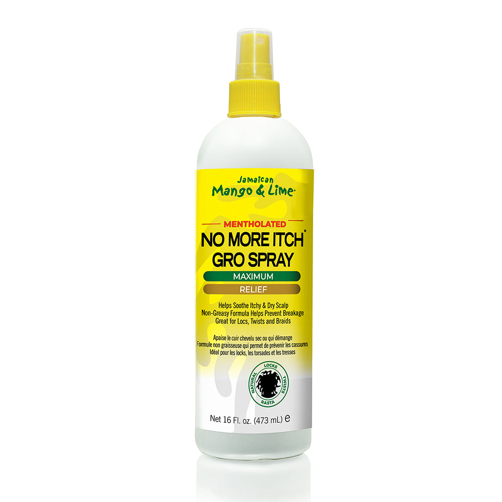 Jamaican Mango & Lime Mentholated No More Itch Gro Spray 16oz