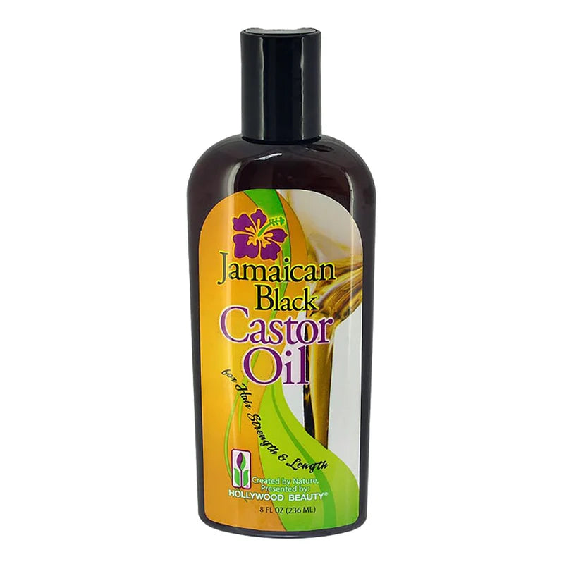 Hollywood Beauty Oils Jamaican Black Castor Oil 8 Oz Cs/12