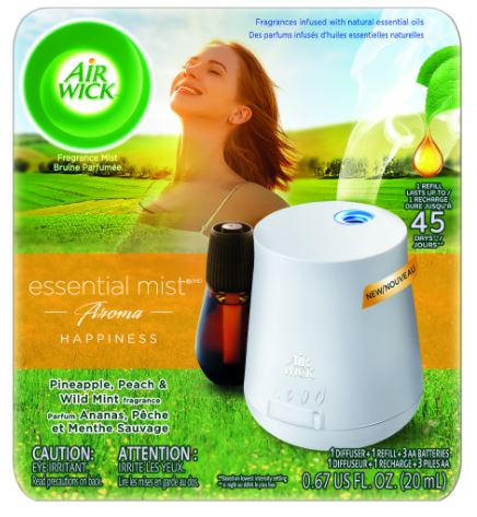 AIR WICK® Essential Mist - Starter Kit Happiness 4/1 ct.