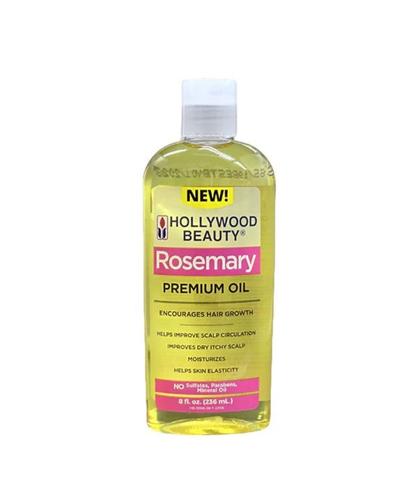 Hollywood Beauty Oils Rosemary Oil 8 Oz Cs/12