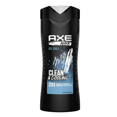 AXE Ice Chill 2-in-1 Shampoo and Conditioner Pack 4 16oz