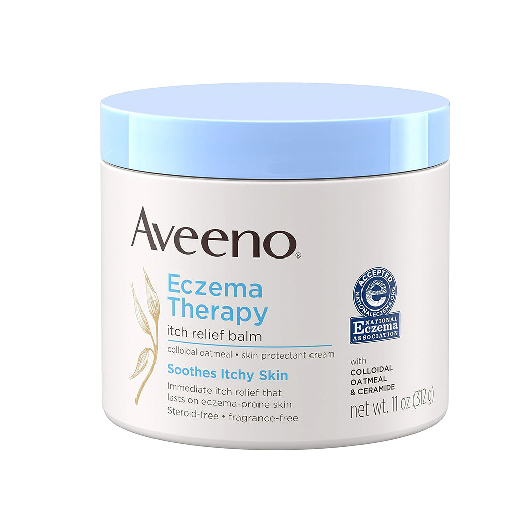 Aveeno Eczema Therapy Itch Relief Balm Pack 12 Size 11oz