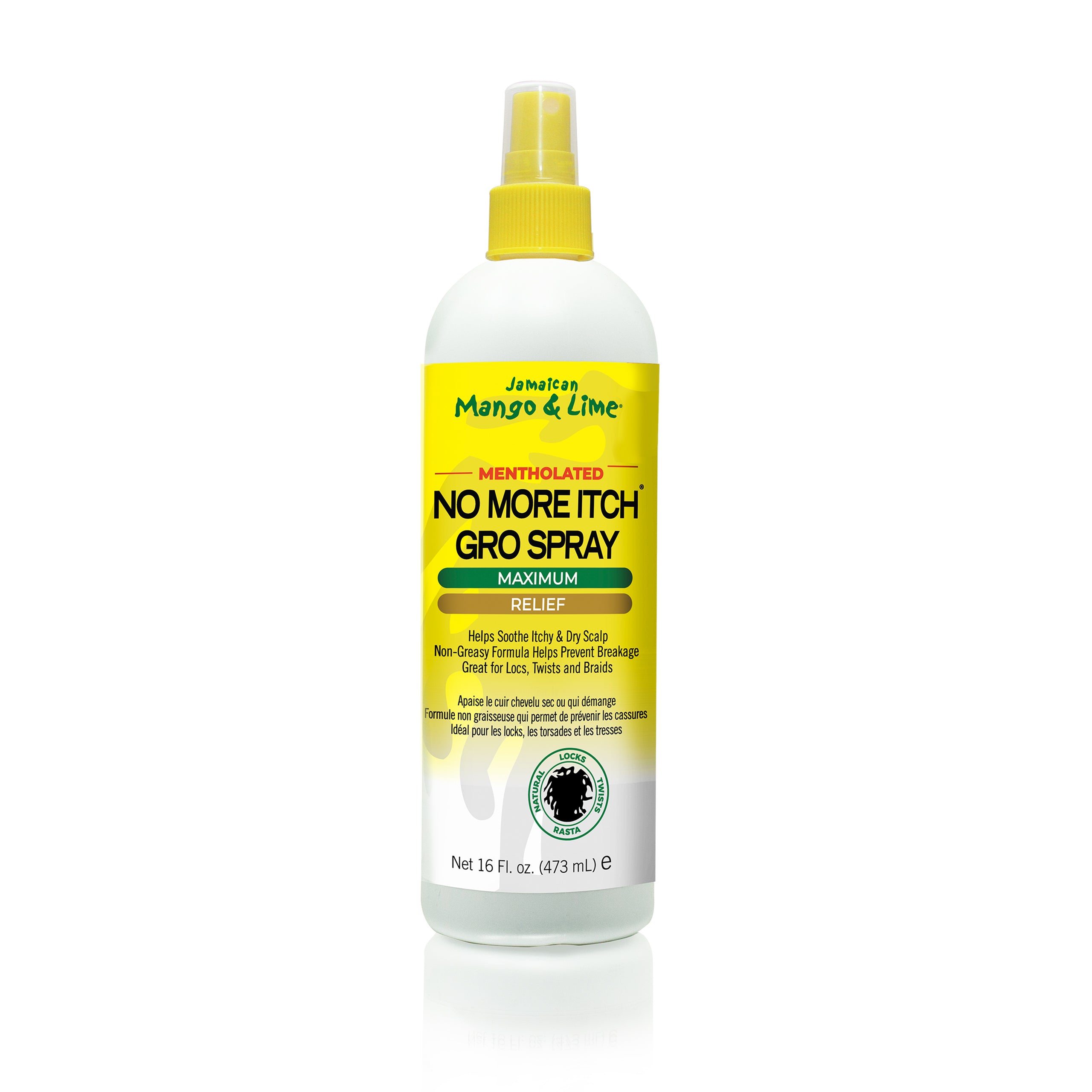 JML Mentholated No More Itch Gro Spray 16oz