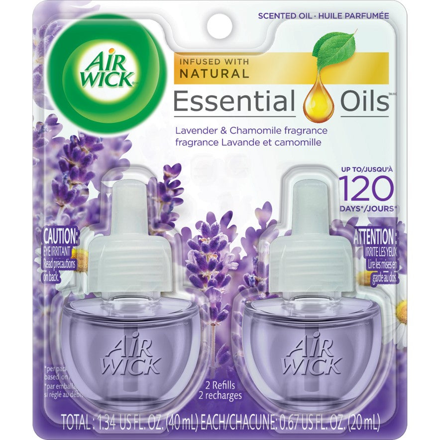 AIR WICK® Scented Oil - Refill Essential Oils™ Fresh Linen + Lavender 5/5 ct.