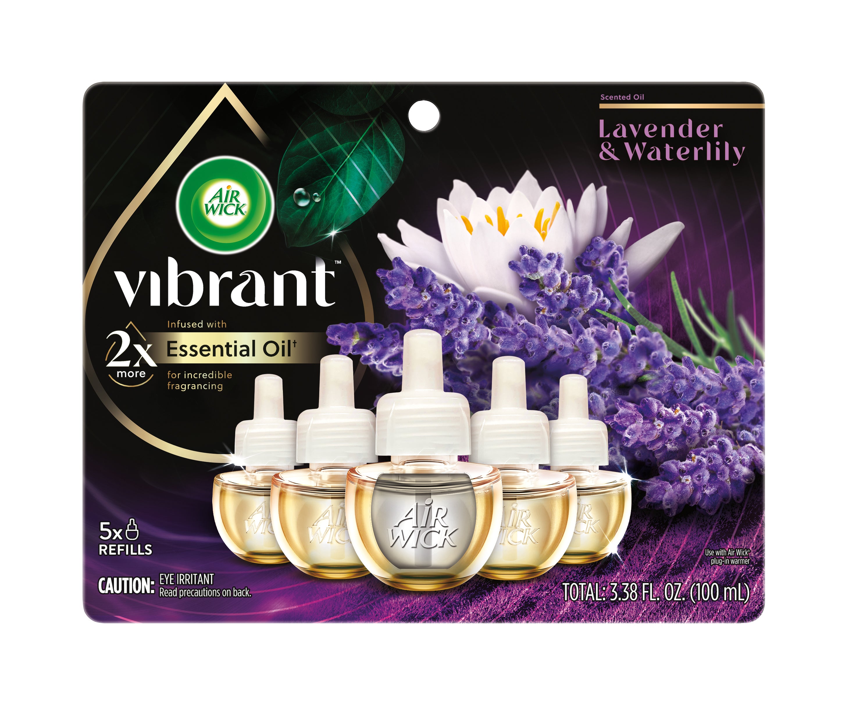 AIR WICK® Scented Oil - Twin Refill Lavender & Waterlily 6/(2x.67) oz.