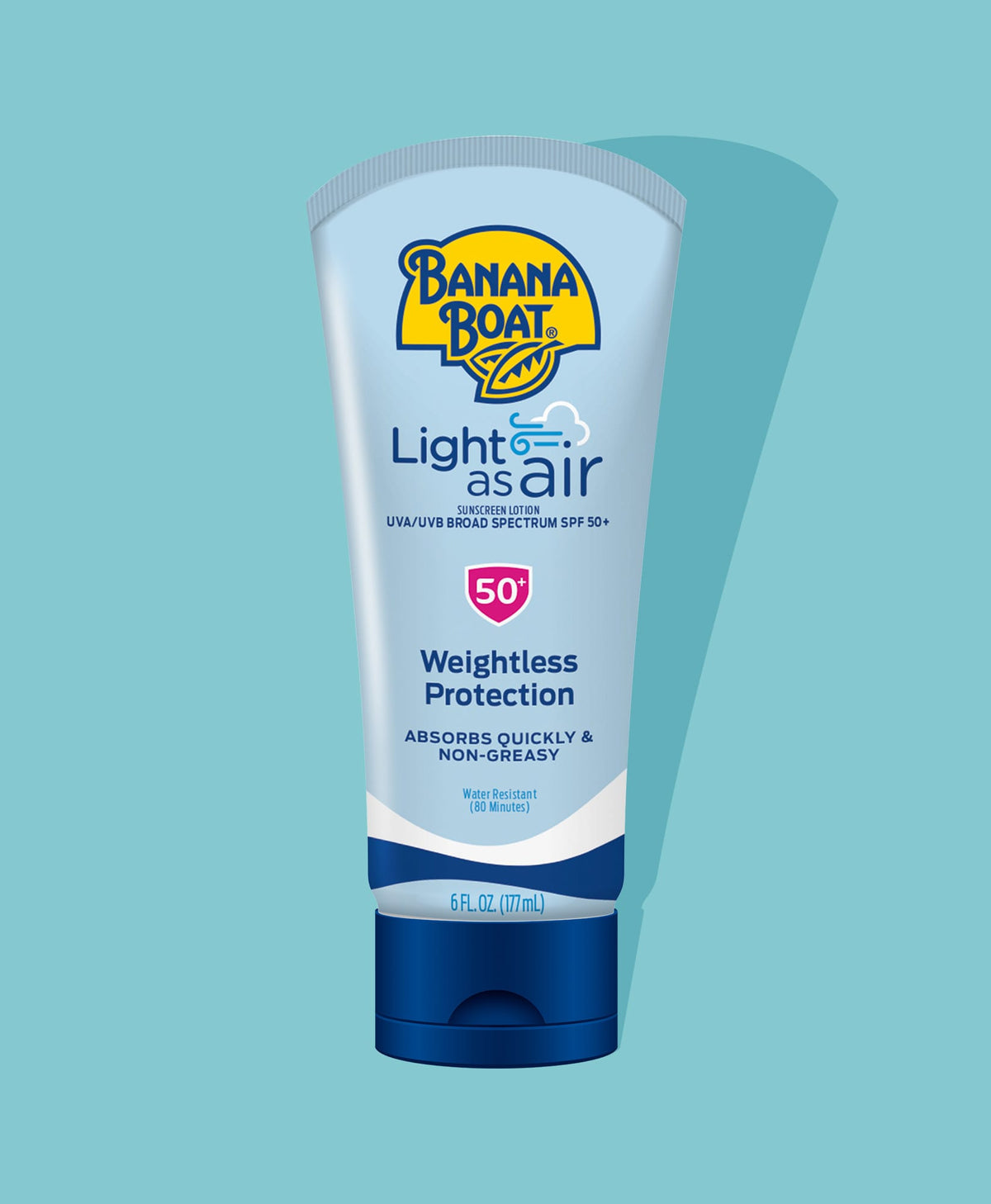 BANANA BOAT LIGHT AS AIR LOTION SPF 50+ 6oz