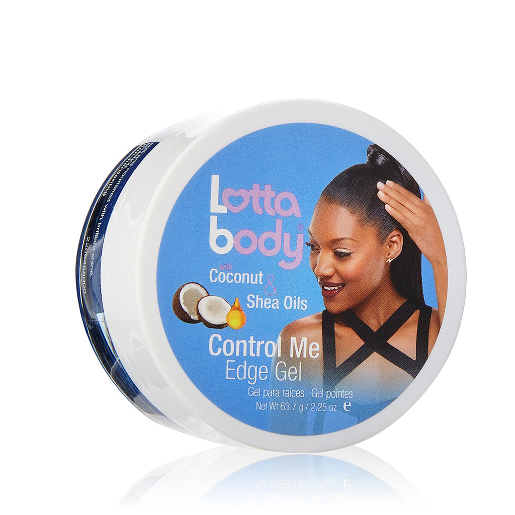 Lotta Body Coconut Shea Oils Control Me Edge Gel 2.25oz Pack 12