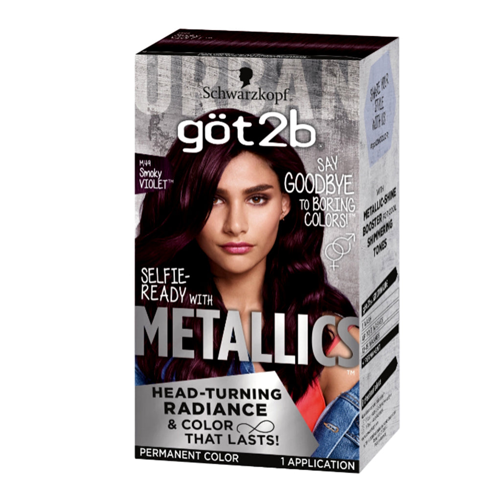 Got2b Color Metallics M49 Smokey Violet 12/Kit 2.0oz