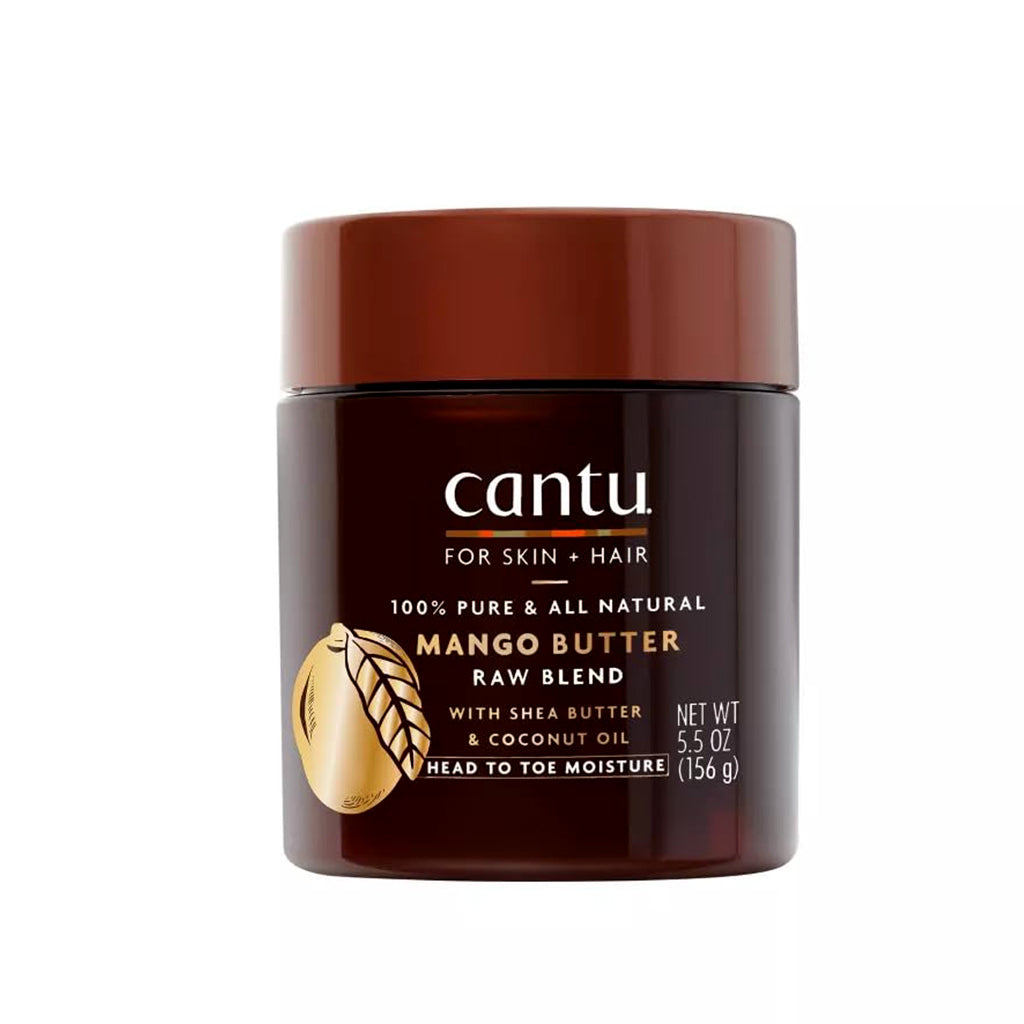 Cantu Pure Mango Butter Shea Butter Coconut Oil Raw Blend Pack 12 Size 5.5oz