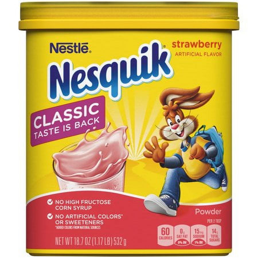 Nestle NESQUIK STRAWBERRY 6/18.7