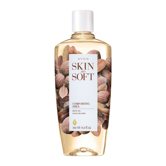 Avon Skin So Soft Comforting Shea Butter Bath Oil 16.9oz