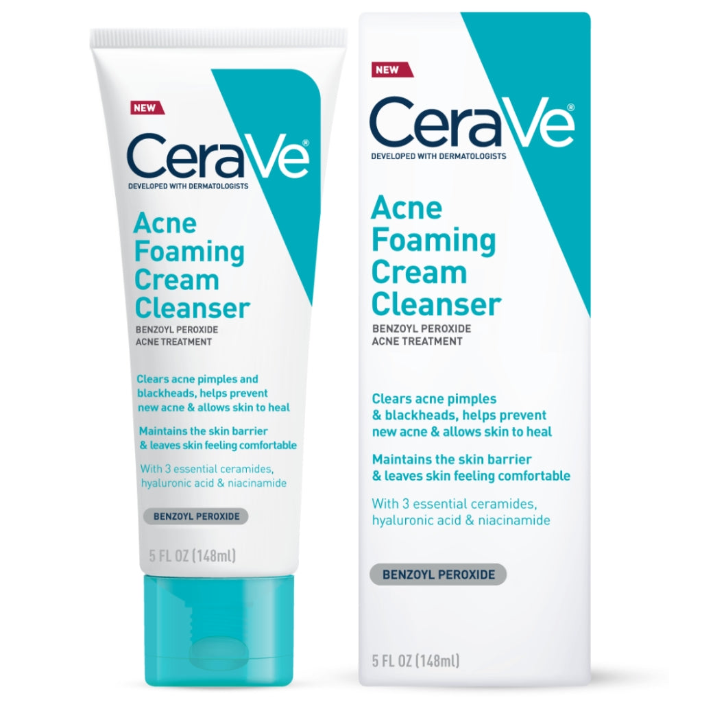 CeraVe Acne Foaming Cream Cleanser 5 oz