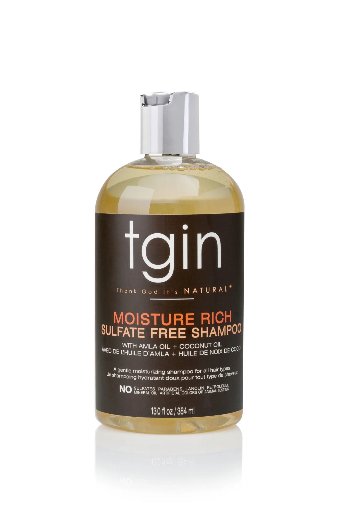 TGIN Moisture Rich Sulfate Free Shampoo - 13oz Pack 6