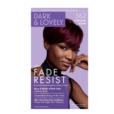 Softsheen Carson Dark & Lovely Fade Resist Hair Color 362 Crimson Moon 1.86oz