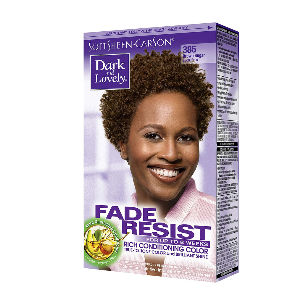 Softsheen Carson Dark & Lovely Fade Resist Hair Color 386 Brown Sugar 1.86oz