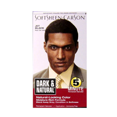 Softsheen Carson Dark & Natural Men's 5 Minute Hair Color 31 Jet Black