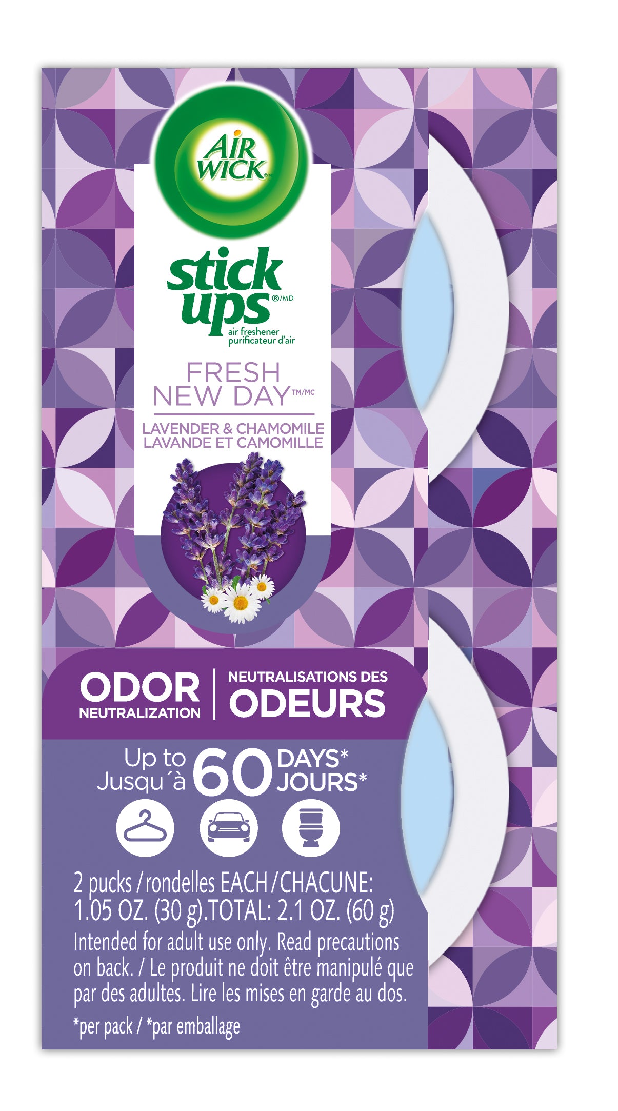 AIR WICK® STICK UPS® - Lavender & Chamomile 12/2 ct.