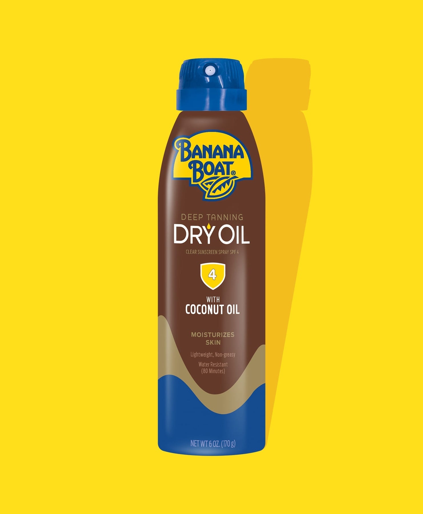 Banana Boat UM DEEP TAN DRY OIL CS SPF4 6oz