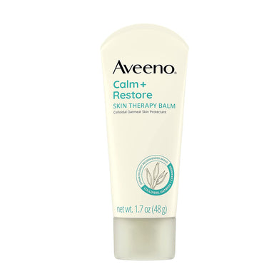 Aveeno Calm+Restore Skin Therapy Balm for Sensitive Skin Pack 12 Size 1.7oz