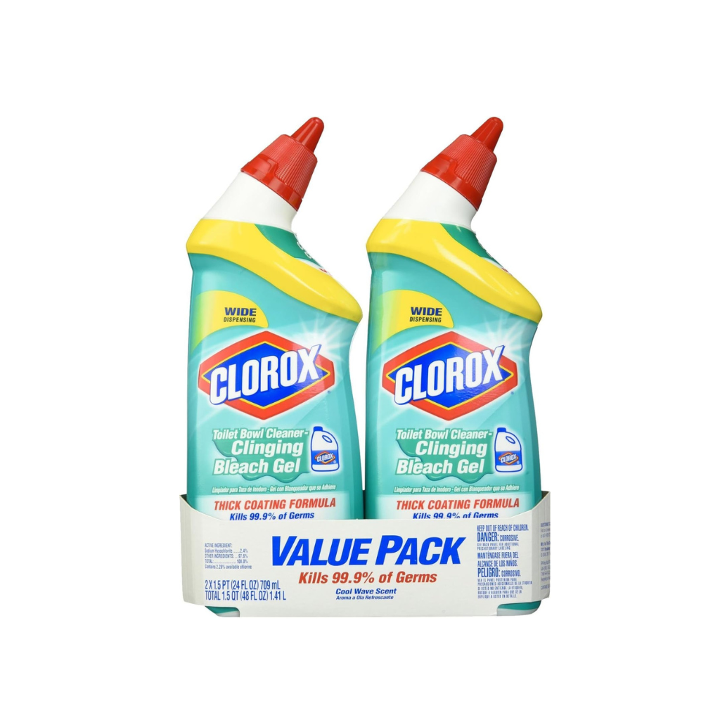 Clorox Clorox Toilet Bowl Cleaner Man Clinging Bleach Gel 6/2x24fl oz