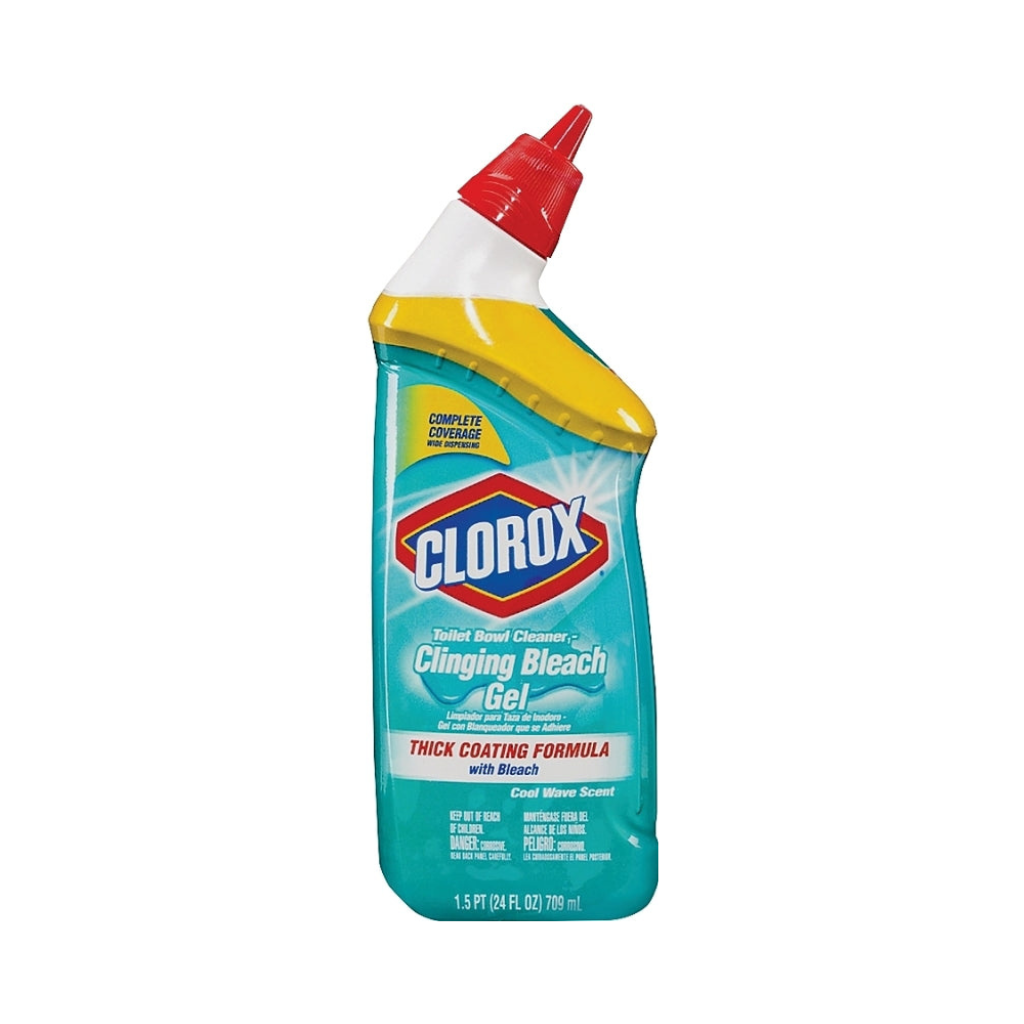 Clorox Clorox Toilet Bowl Cleaner Man Clinging Bleach Gel 12/24fl oz