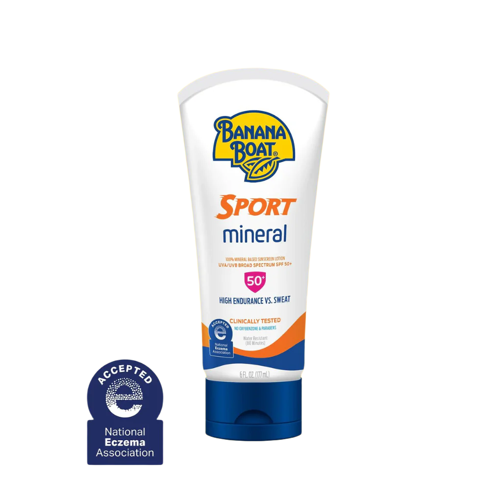 Banana Boat Sport Mineral Lotion SPF 50+ 6oz 12 Cases