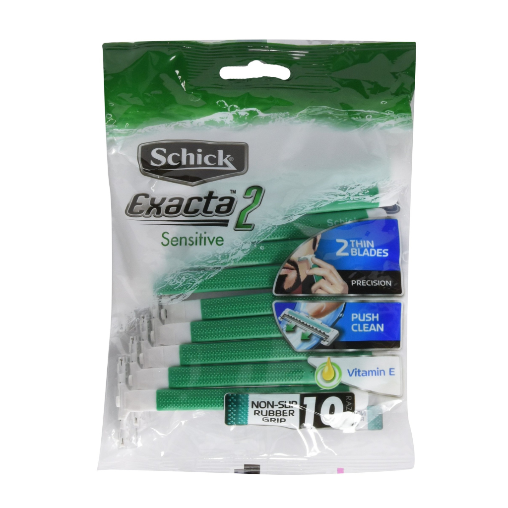 SCHICK EXACTA2 x10 PS PILLOW BA 36/10 NUEVA IMA