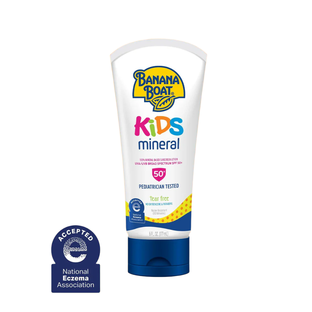 Banana Boat Kids Mineral Lotion SPF 50+, 6oz 12 Cases