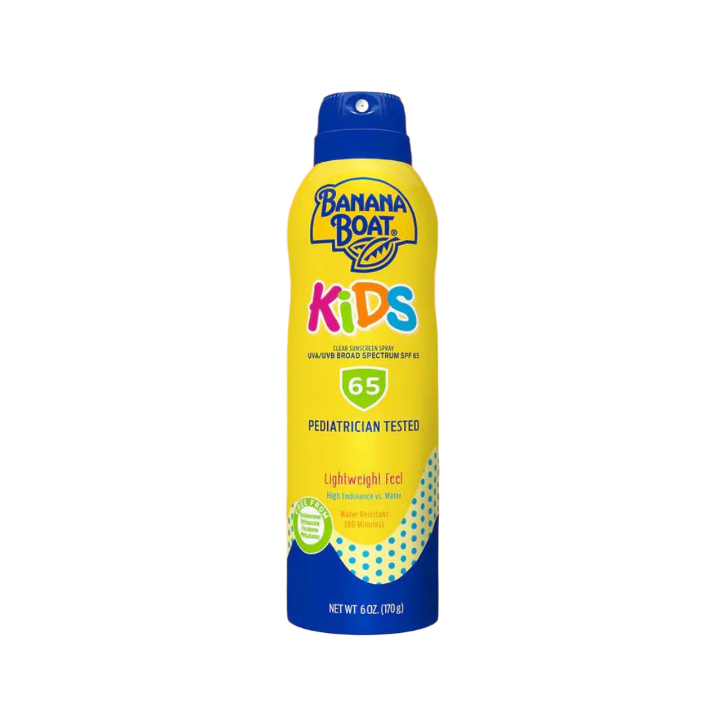 Banana Boat Kids Mineral Continuous Spray SPF 65 6 oz 12 Cases