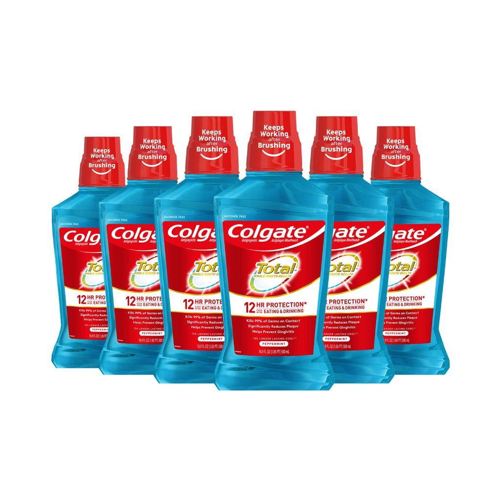 Colgate Total Pro-Shield Mouthwash Peppermint - 500 ml