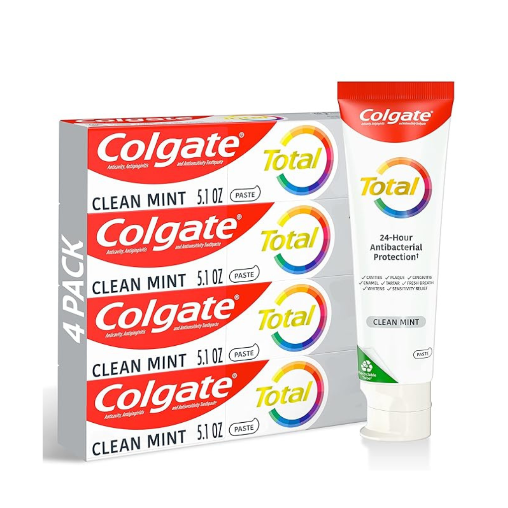 Colgate Total Tooth Paste Clean Mint 5.1 oz CS SP — Carib Island Trading