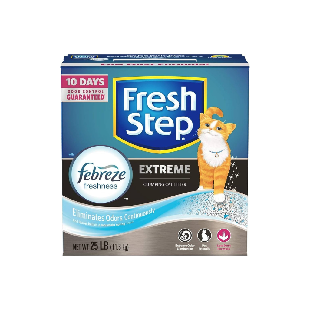 Fresh Step Odor Shield Scented Clumping Cat Litter 1/25lb