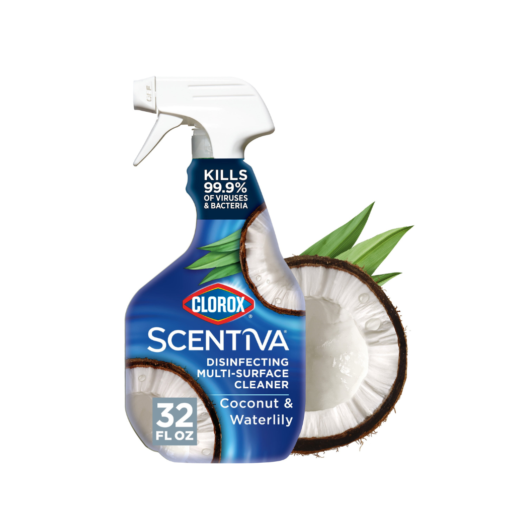 Clorox Scentiva Multi-Surface Cleaner Spray Pacific Breeze & Coconut 6/32fo