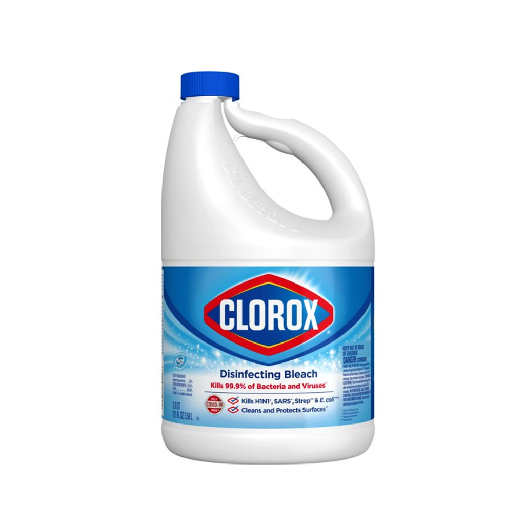 CLOROX DIST Bleach Liquid Disinfectant Concentrated 1/3x121fl oz