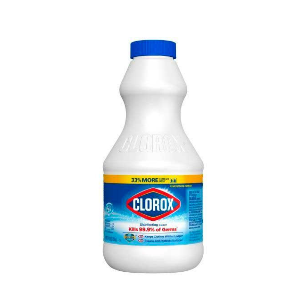 Cloxox Bleach Liquid Disinfectant Concentric 12/24fl oz