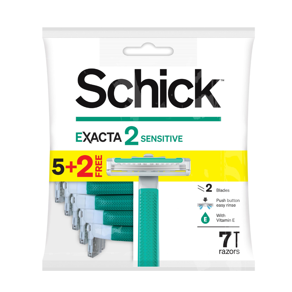 SCHICK EXACTA2 x5 PS PILLOW BAG 72/5 NVA IMAG