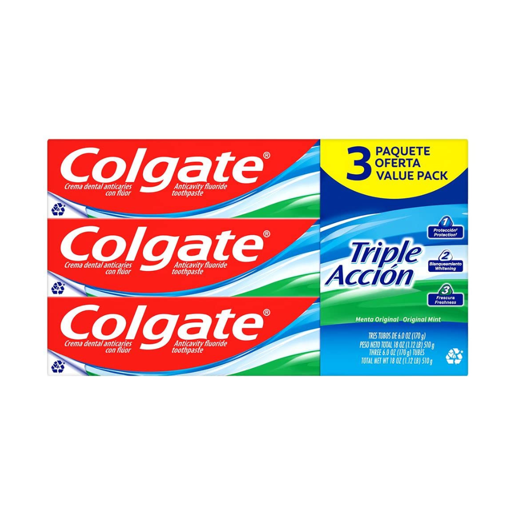 Colgate Triple Action 6.0oz