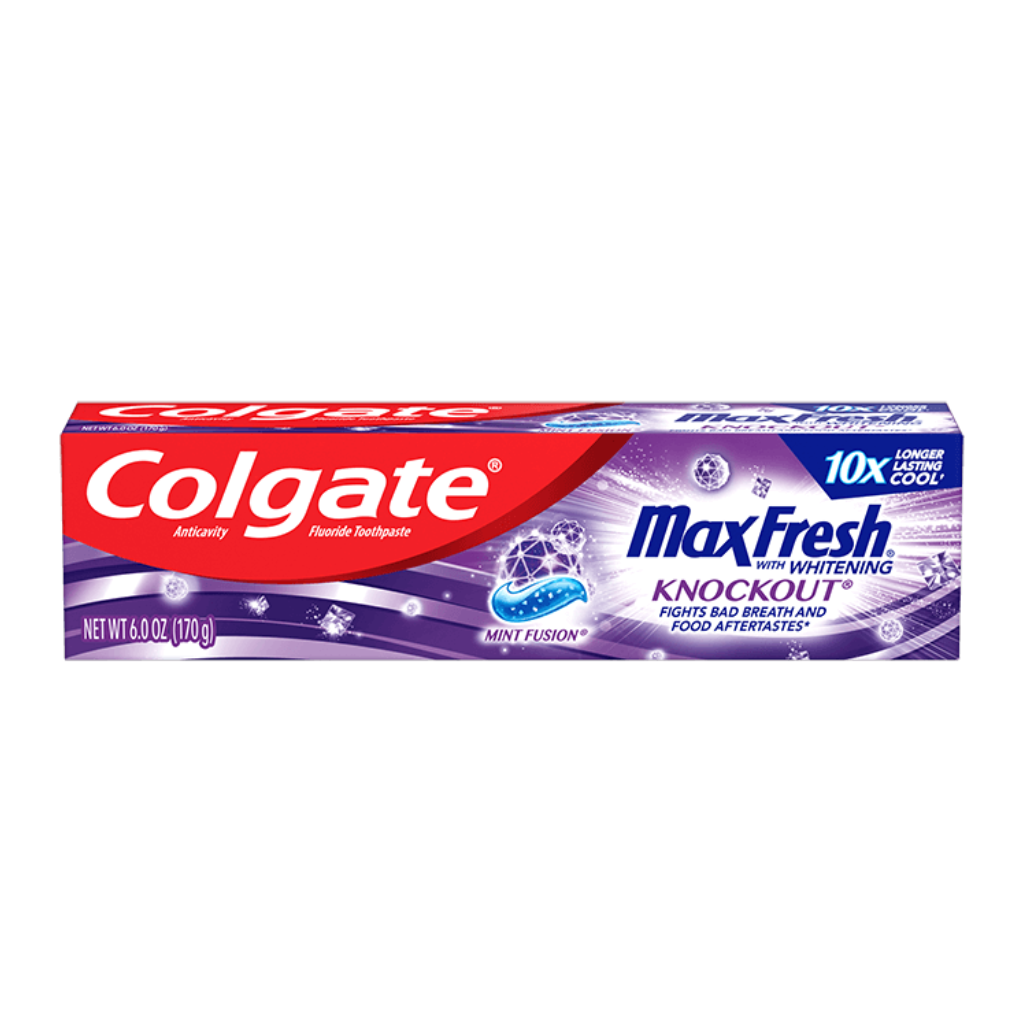 Colgate Max Fresh Tooth Paste 6.3 oz CS SP Knockout