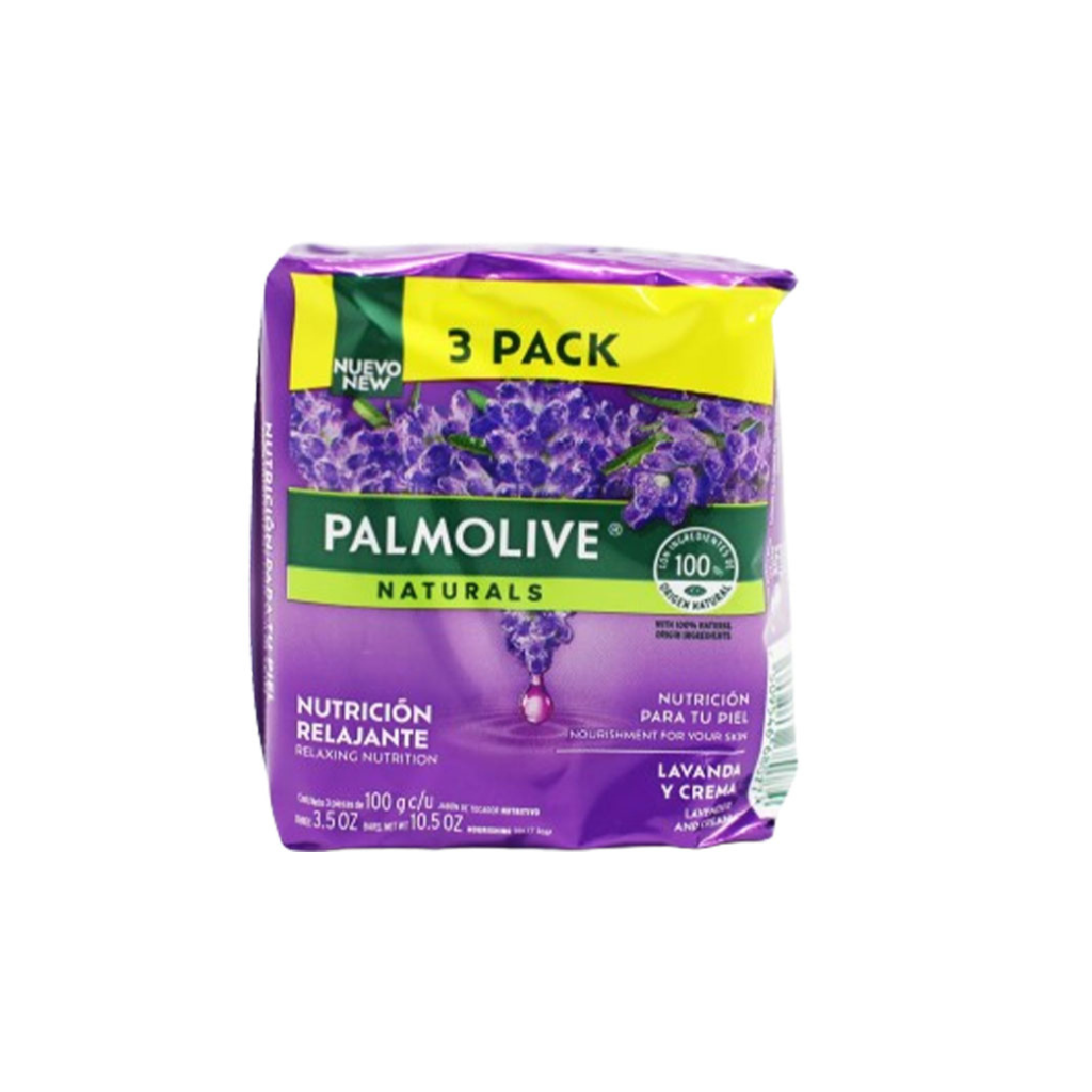 Palmolive Naturals Cream w Lavender Bar Soap 3x100g