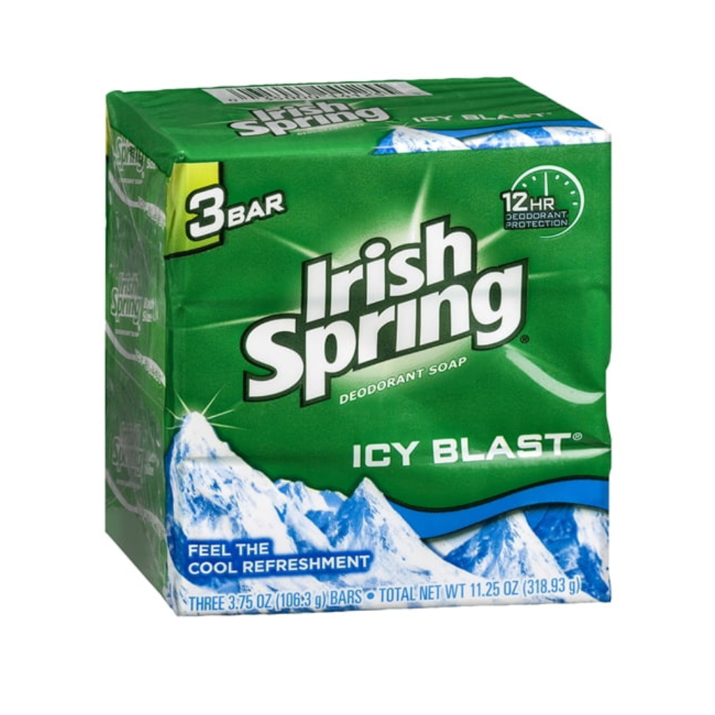 Irish Spring Icy Blast 3PK 3.75oz