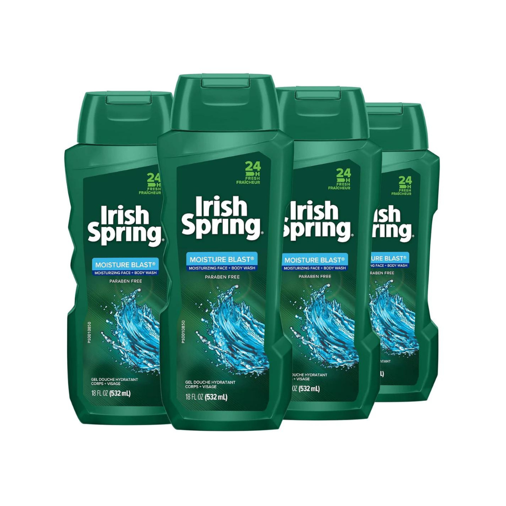 Irish Spring Body Wash 20F CS SP Moisture Blast 4CT