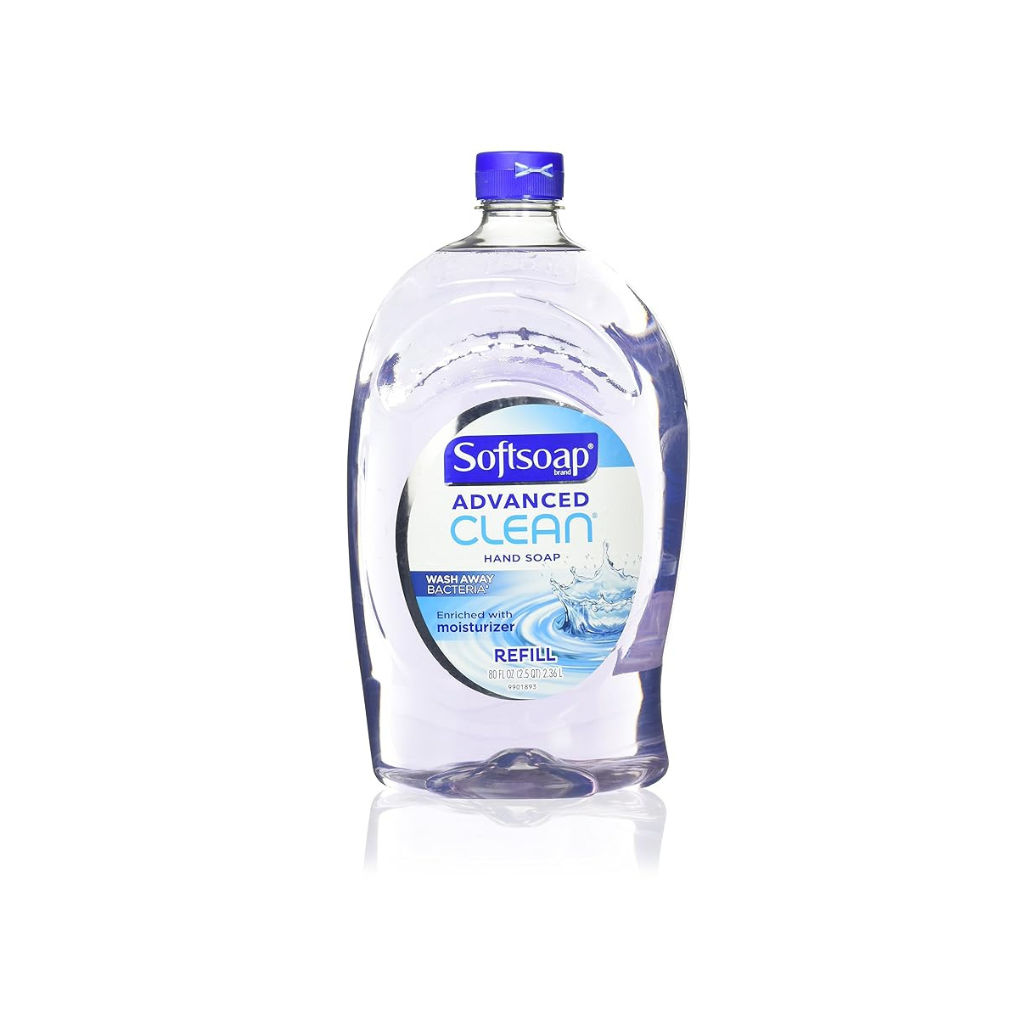 Softsoap Hand Soap Advanced Clean 80F PL MU 2PK Refill