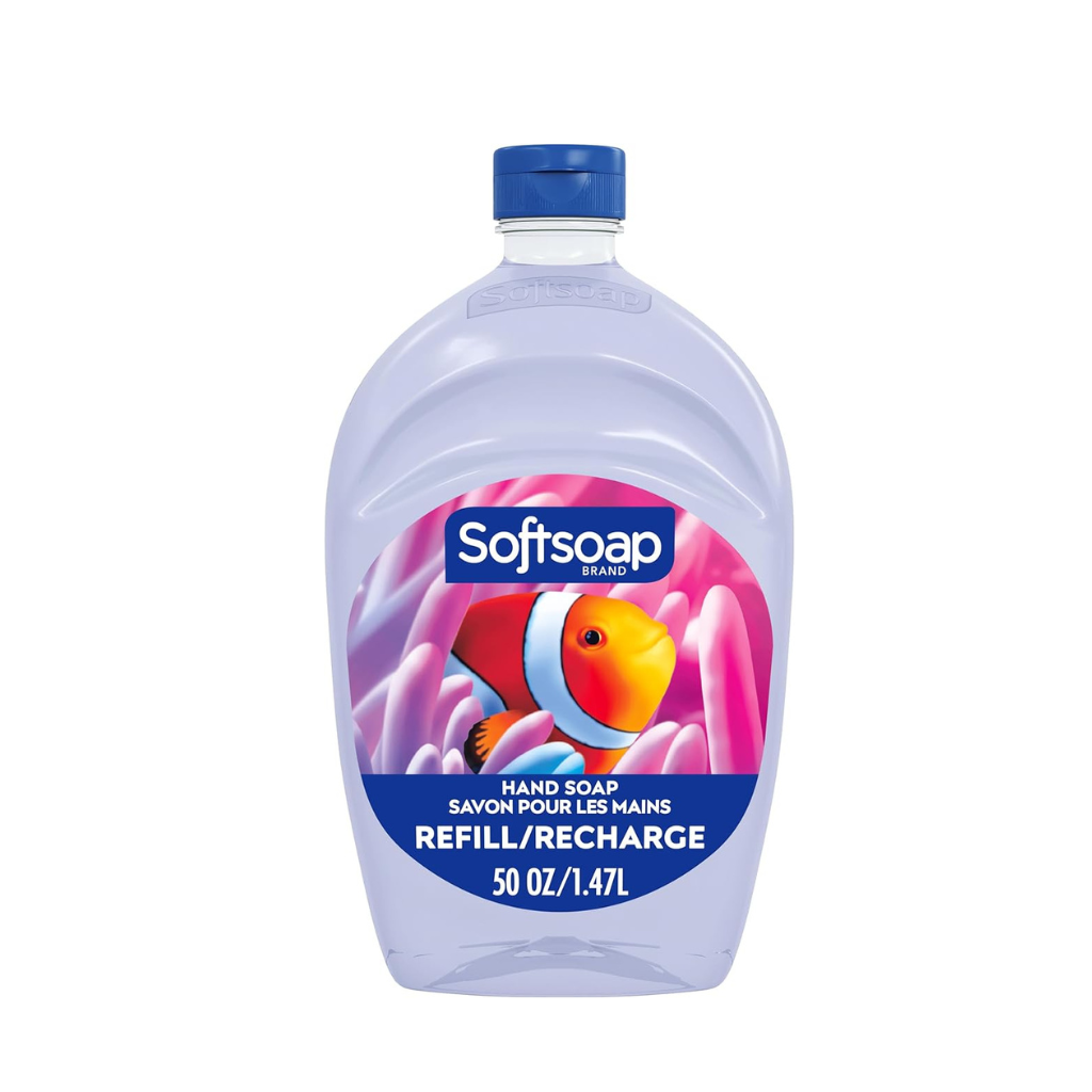 Softsoap Clear Liquid Hand Soap Refill 50F/1.47L CS SP AQUARIUM