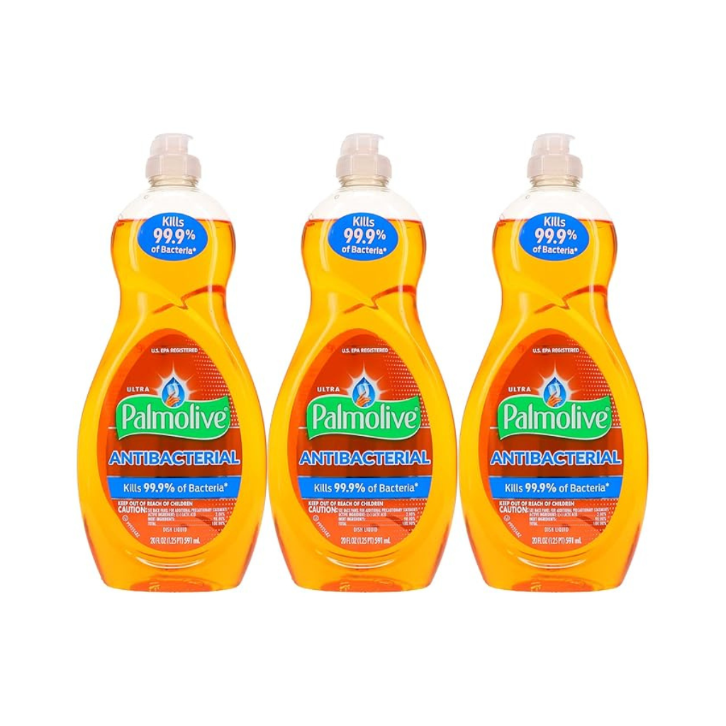 Palmolive Ultra Orange Antibacterial Dish Soap 591 ml / 20 Fl Oz